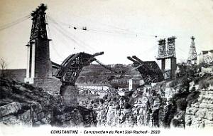 Constantine - Pont Sidi-Rached - Construction